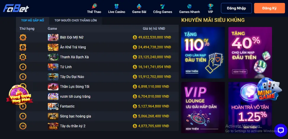 Thưởng chào mừng thành viên mới banca28 win